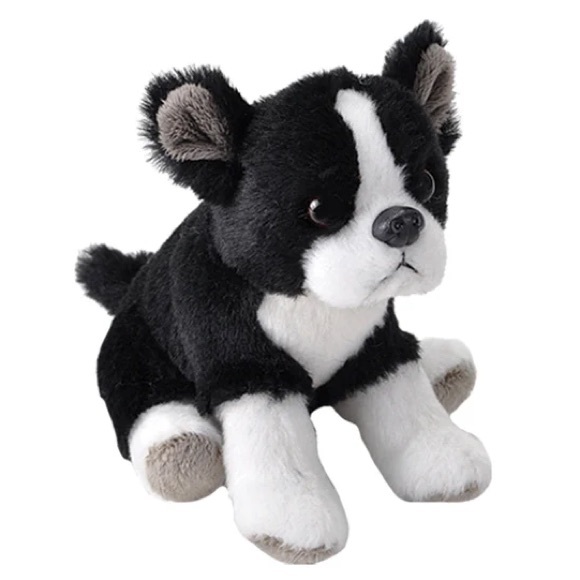 Wild Republic Other - New Boston Terrier Dog 5” Plushie eco